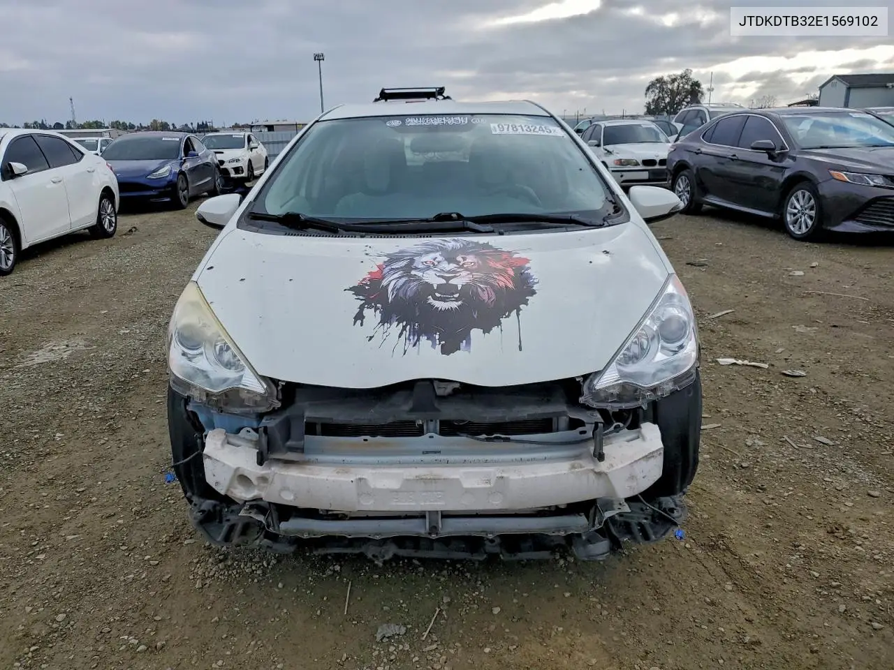 JTDKDTB32E1569102 2014 Toyota Prius C