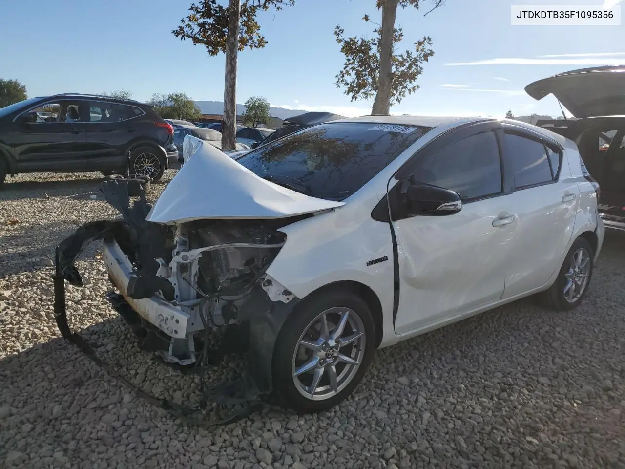 JTDKDTB35F1095356 2015 Toyota Prius C