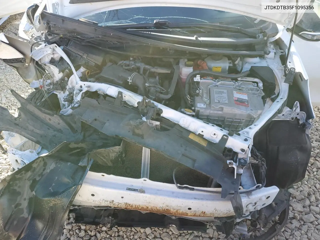 JTDKDTB35F1095356 2015 Toyota Prius C