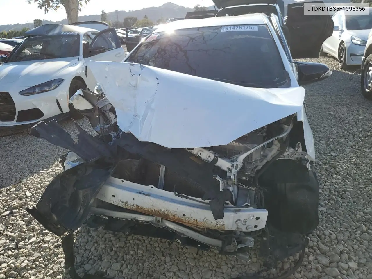 JTDKDTB35F1095356 2015 Toyota Prius C