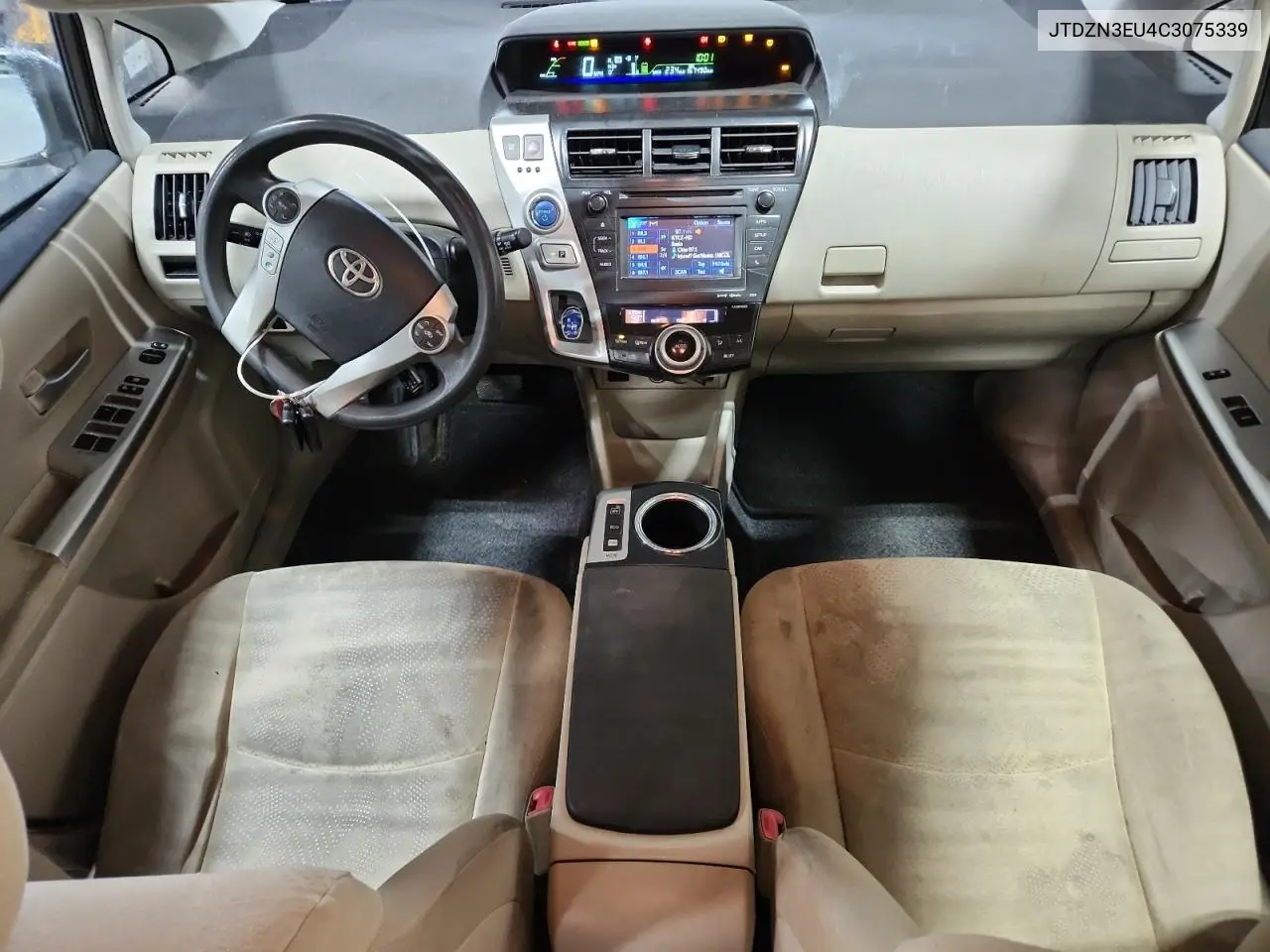 JTDZN3EU4C3075339 2012 Toyota Prius V