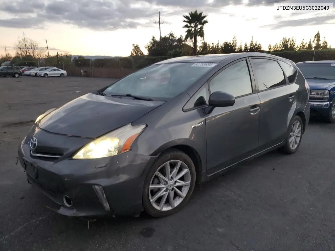 JTDZN3EU5C3022049 2012 Toyota Prius V