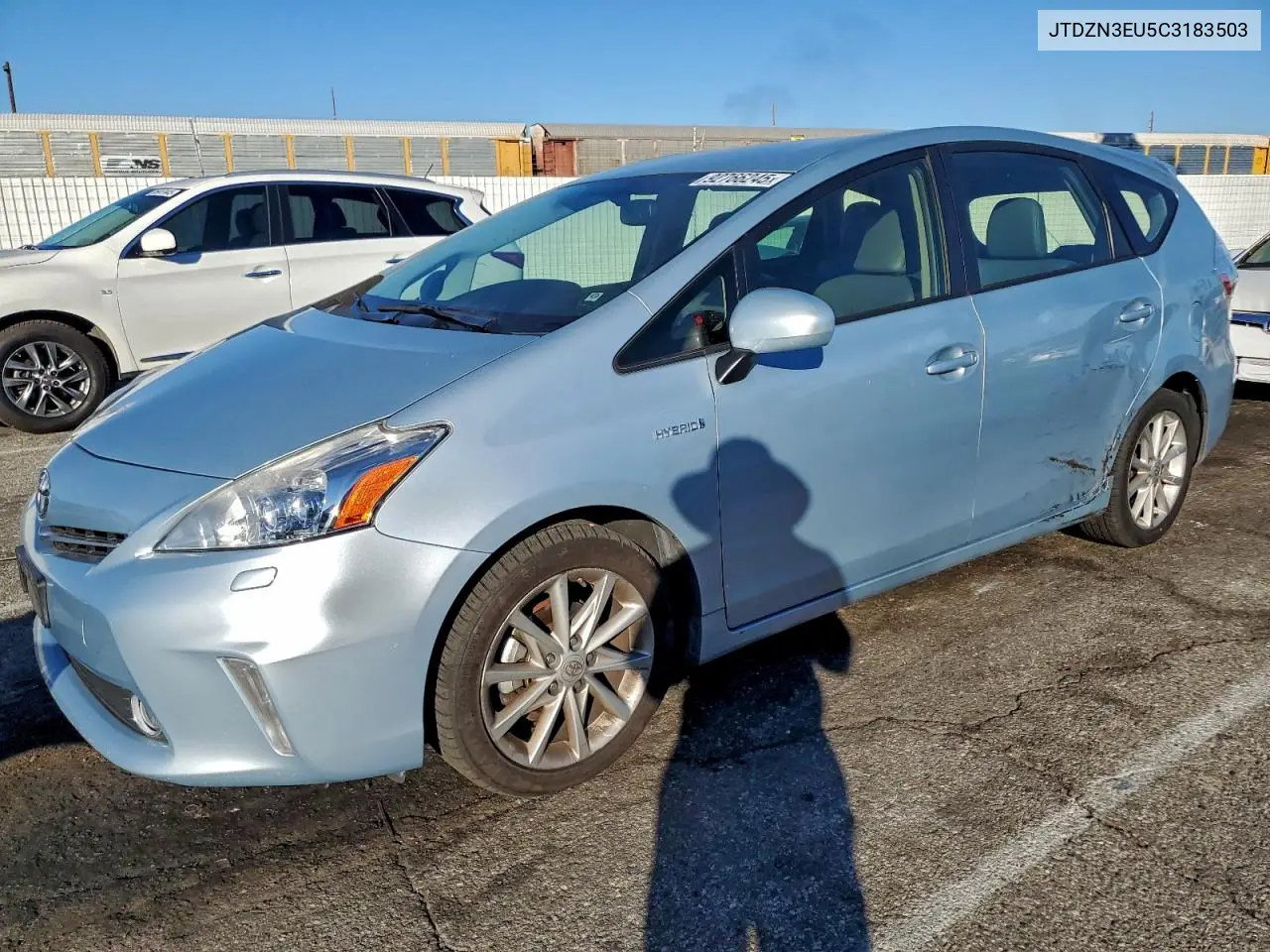 JTDZN3EU5C3183503 2012 Toyota Prius V