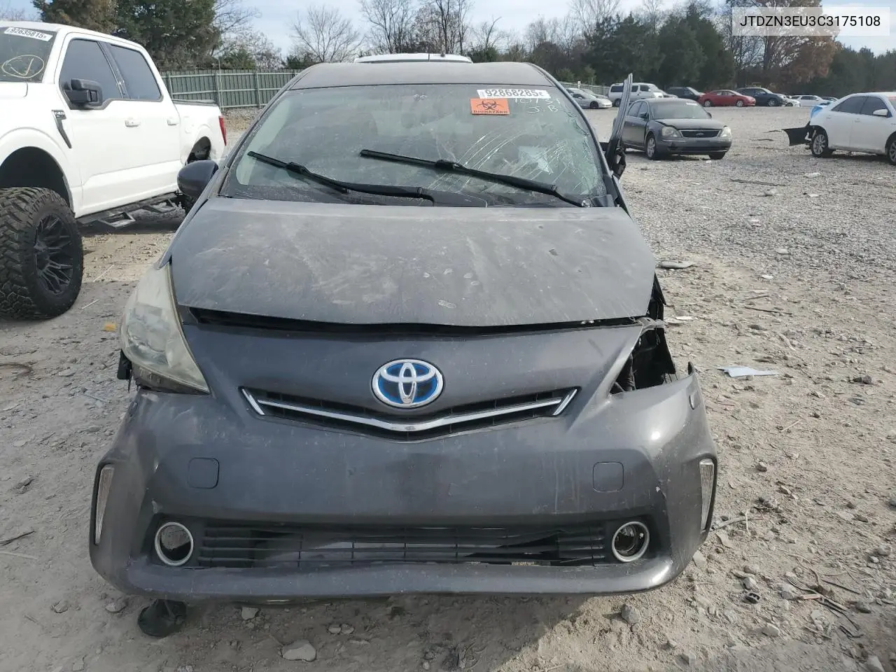 JTDZN3EU3C3175108 2012 Toyota Prius V