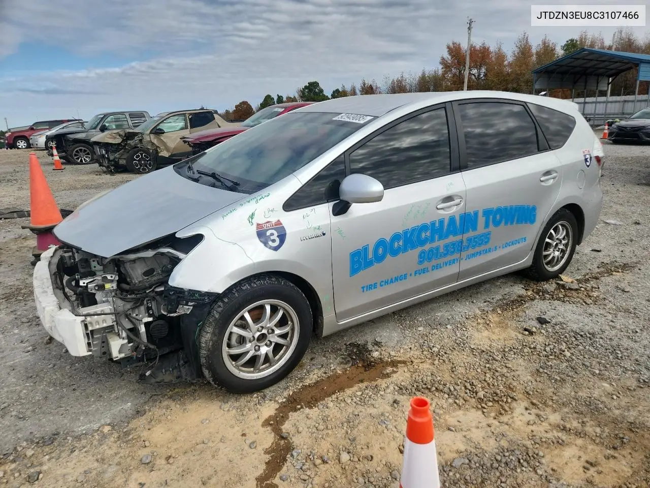 JTDZN3EU8C3107466 2012 Toyota Prius V