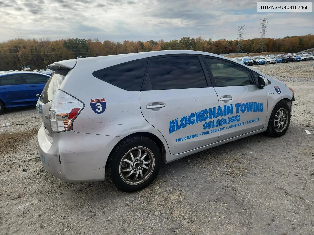 JTDZN3EU8C3107466 2012 Toyota Prius V
