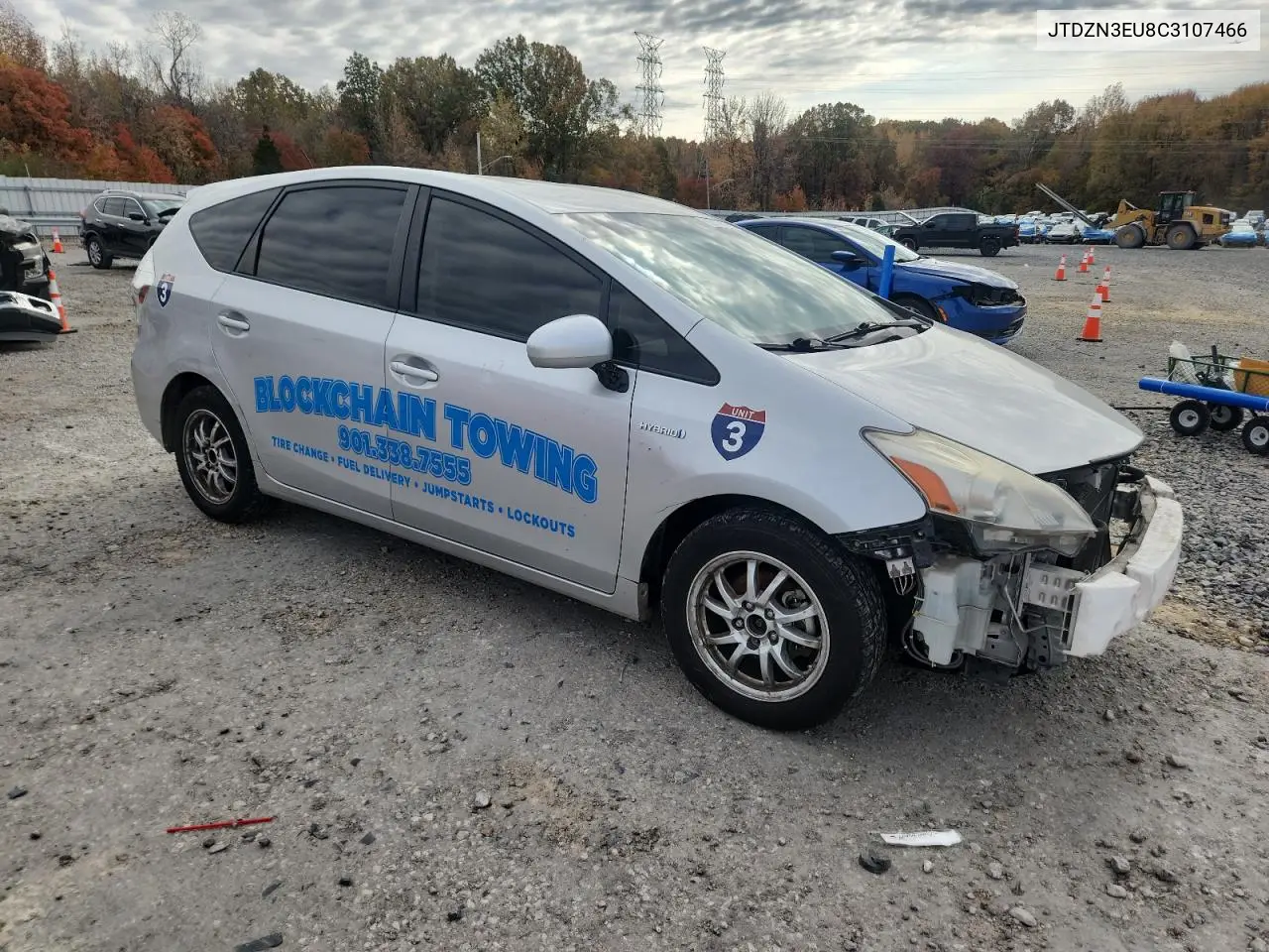 JTDZN3EU8C3107466 2012 Toyota Prius V