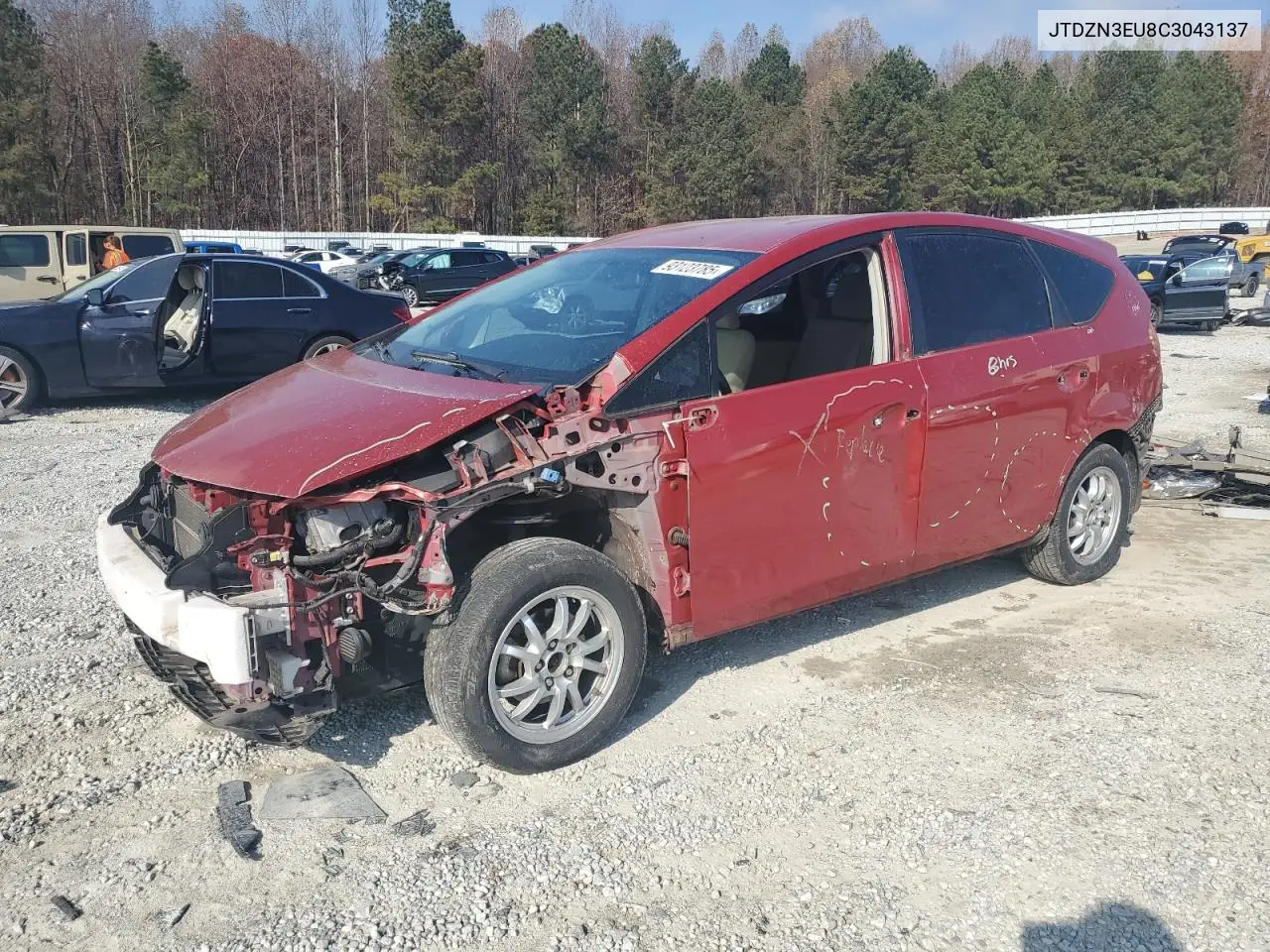 JTDZN3EU8C3043137 2012 Toyota Prius V