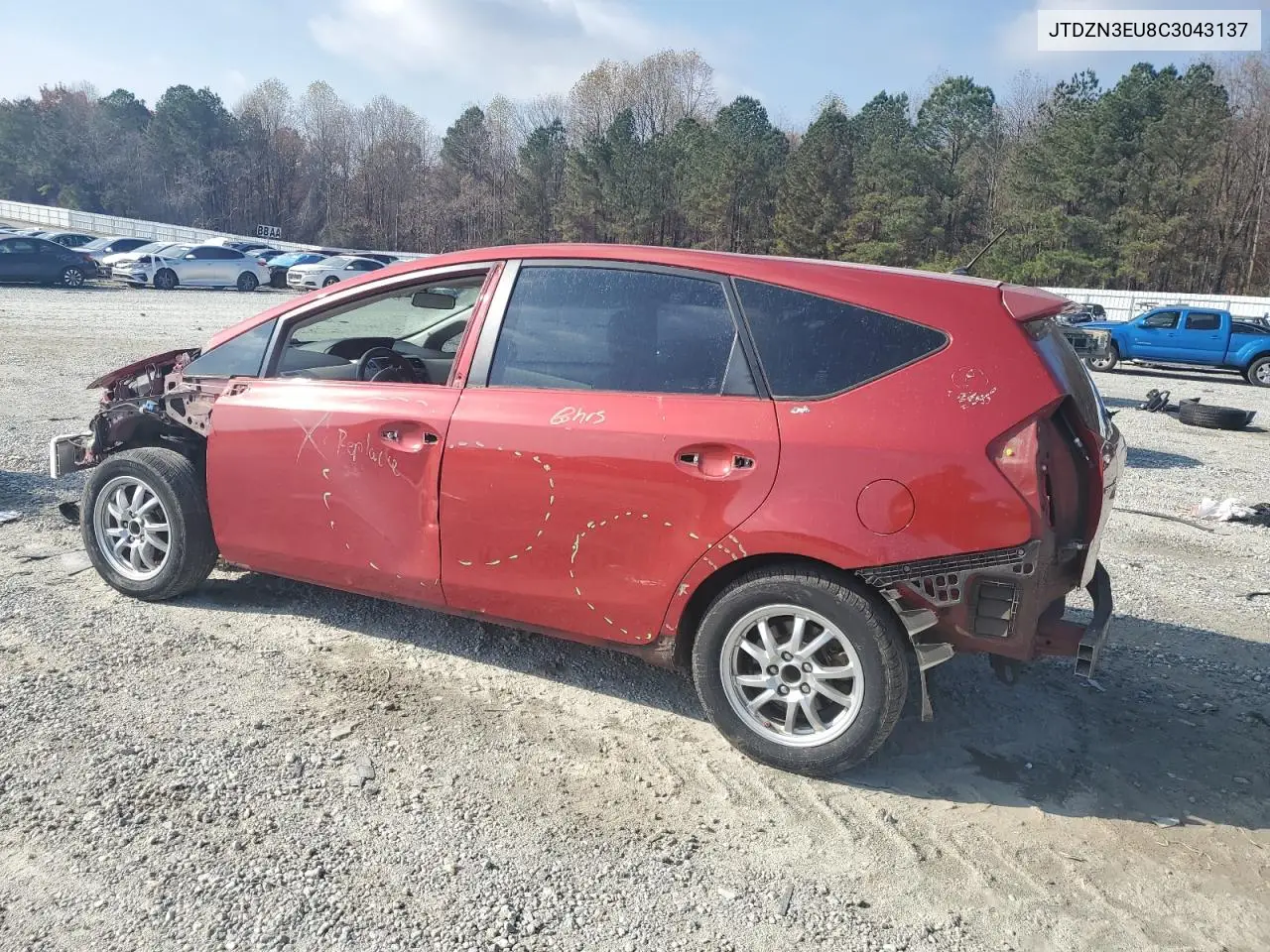 JTDZN3EU8C3043137 2012 Toyota Prius V