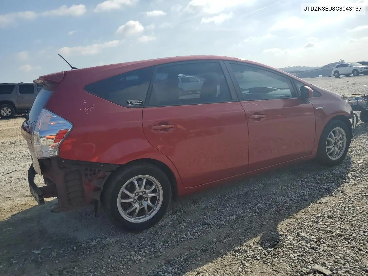 JTDZN3EU8C3043137 2012 Toyota Prius V