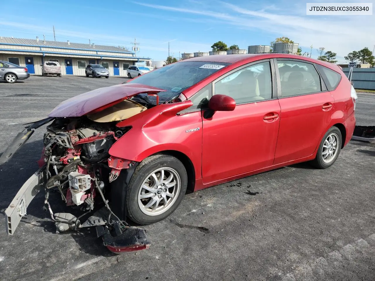JTDZN3EUXC3055340 2012 Toyota Prius V