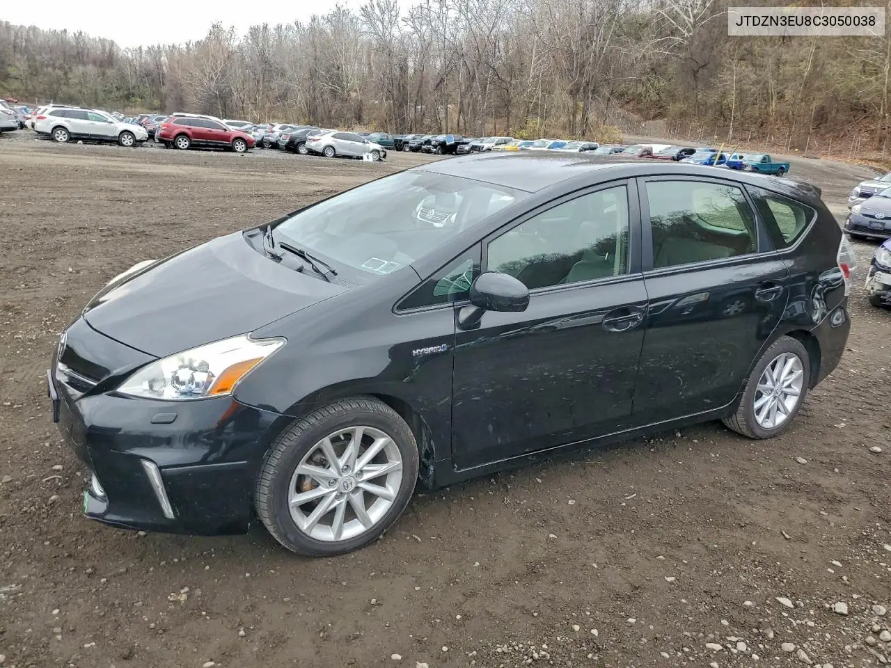 JTDZN3EU8C3050038 2012 Toyota Prius V
