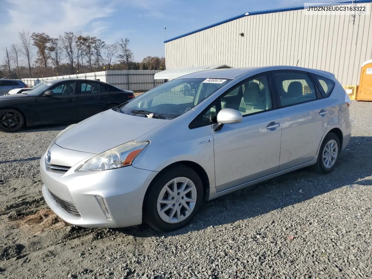 JTDZN3EU0C3163322 2012 Toyota Prius V