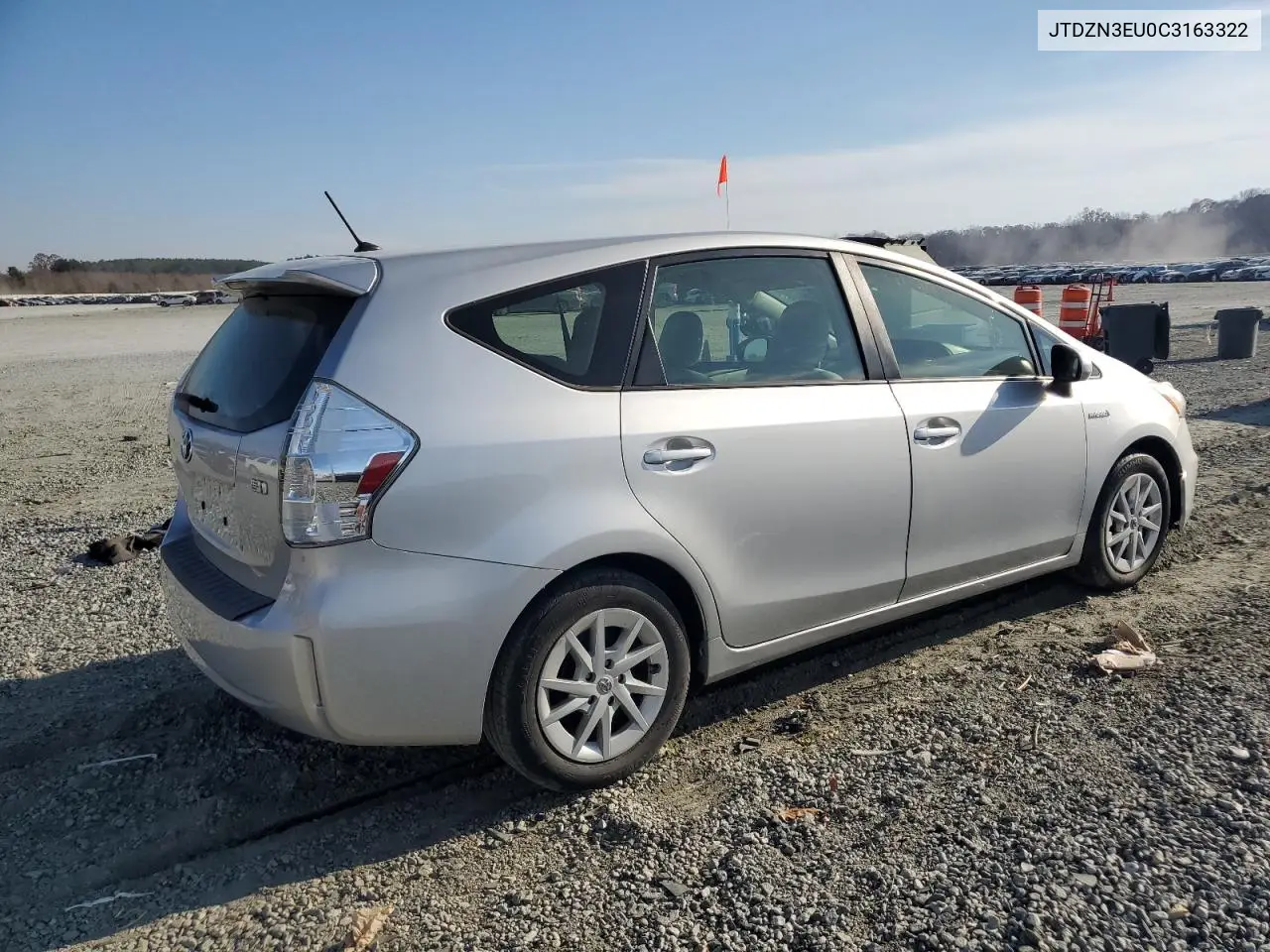 JTDZN3EU0C3163322 2012 Toyota Prius V