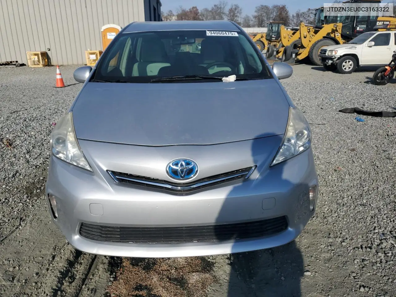 JTDZN3EU0C3163322 2012 Toyota Prius V