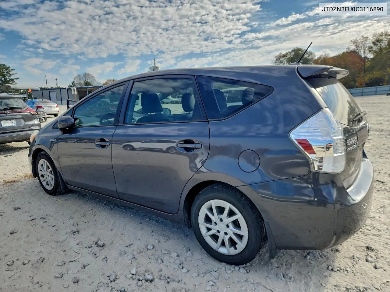 JTDZN3EU0C3116890 2012 Toyota Prius V