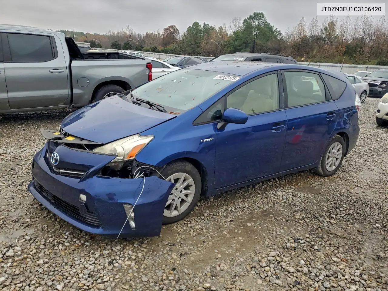 JTDZN3EU1C3106420 2012 Toyota Prius V