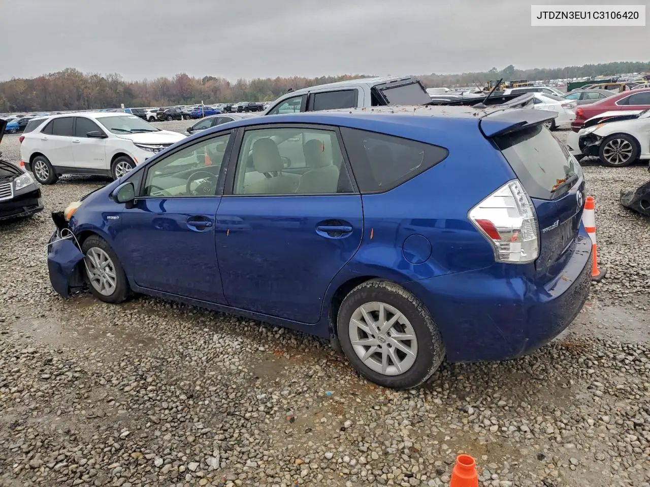 JTDZN3EU1C3106420 2012 Toyota Prius V