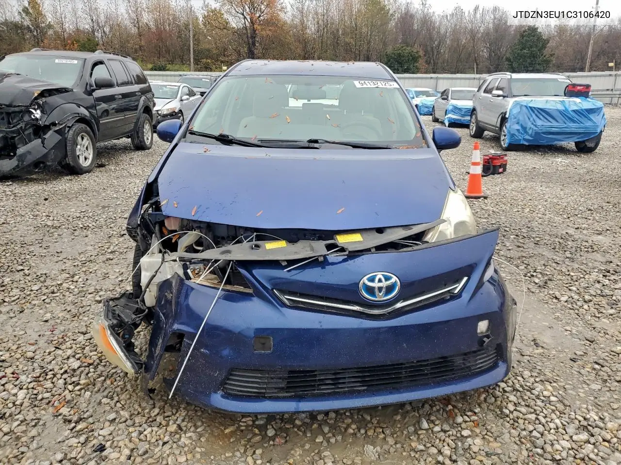JTDZN3EU1C3106420 2012 Toyota Prius V