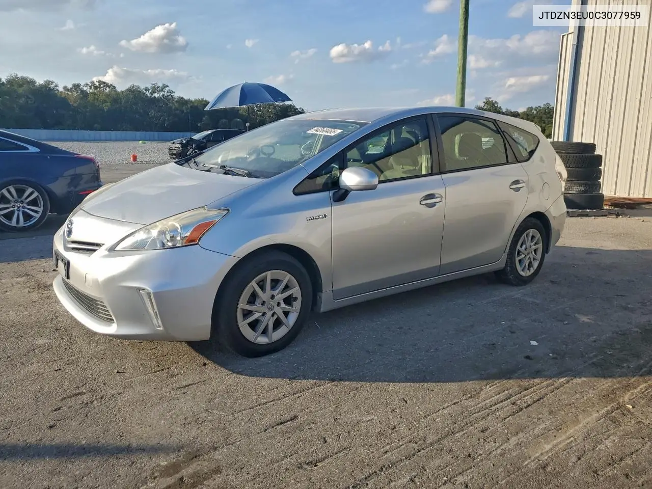 JTDZN3EU0C3077959 2012 Toyota Prius V