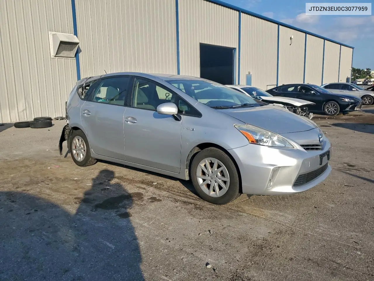 JTDZN3EU0C3077959 2012 Toyota Prius V