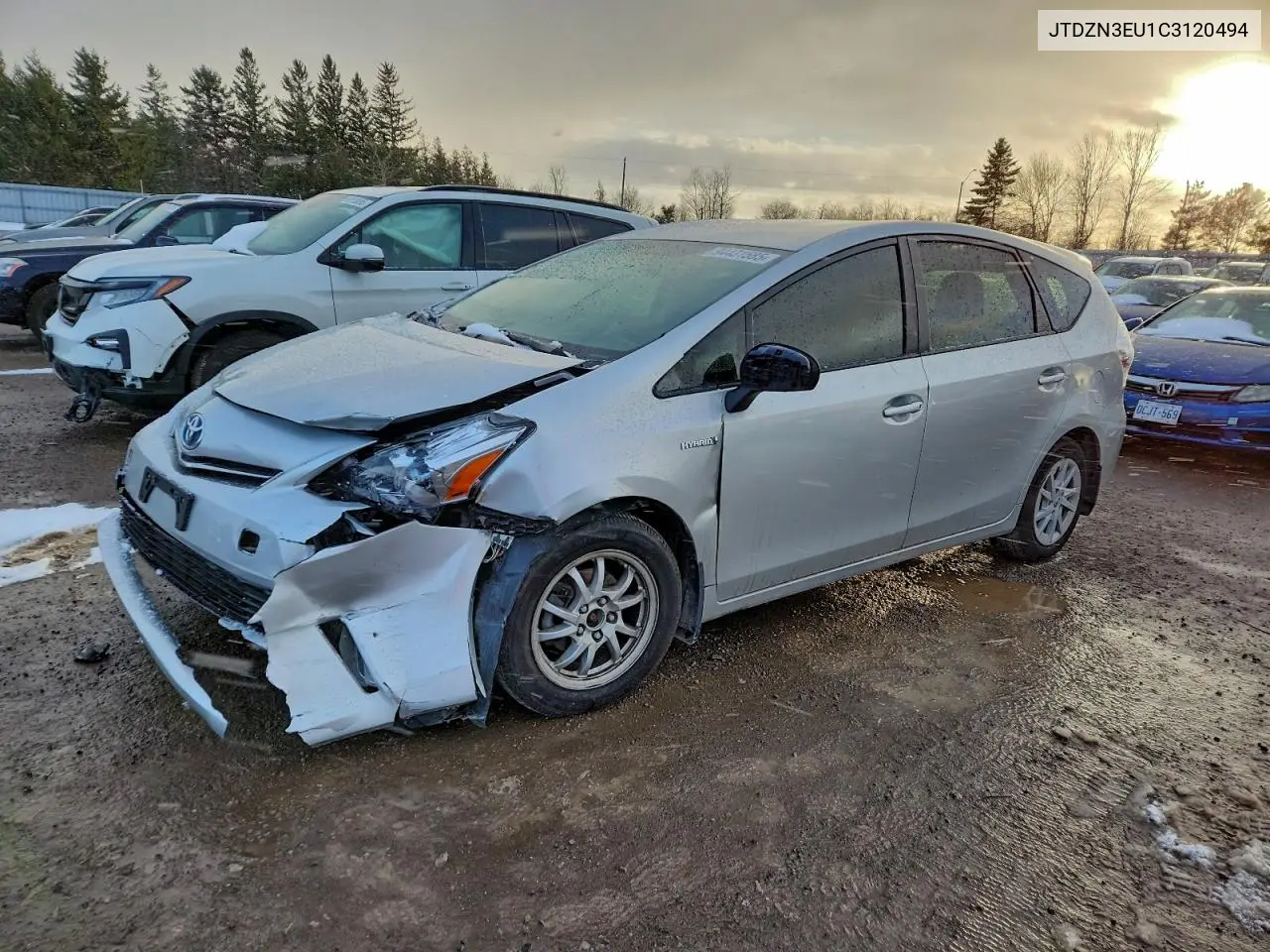 JTDZN3EU1C3120494 2012 Toyota Prius V