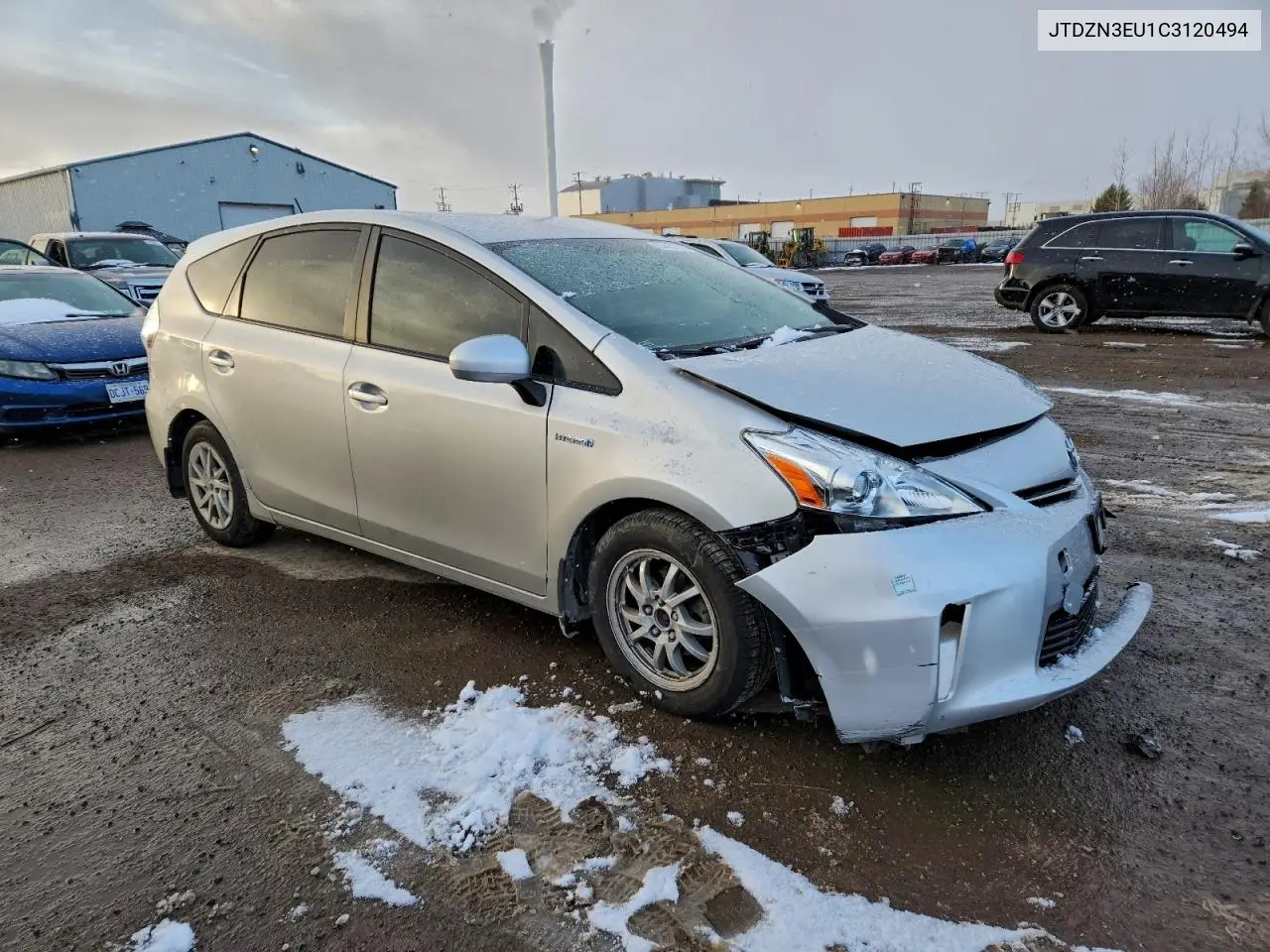 JTDZN3EU1C3120494 2012 Toyota Prius V