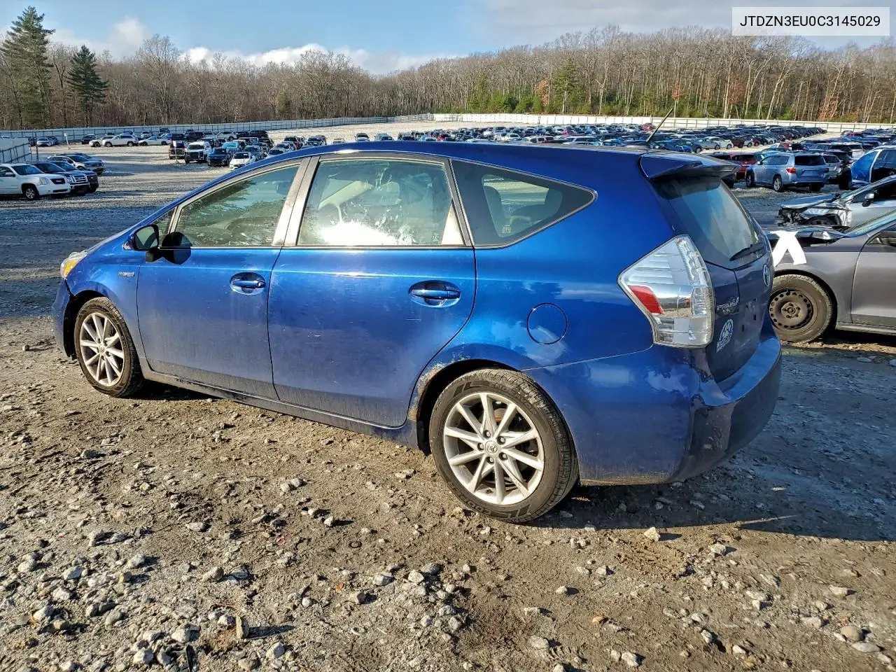 JTDZN3EU0C3145029 2012 Toyota Prius V