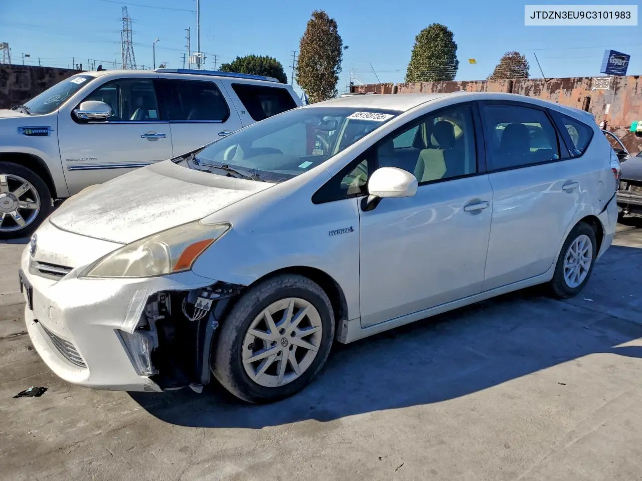 JTDZN3EU9C3101983 2012 Toyota Prius V