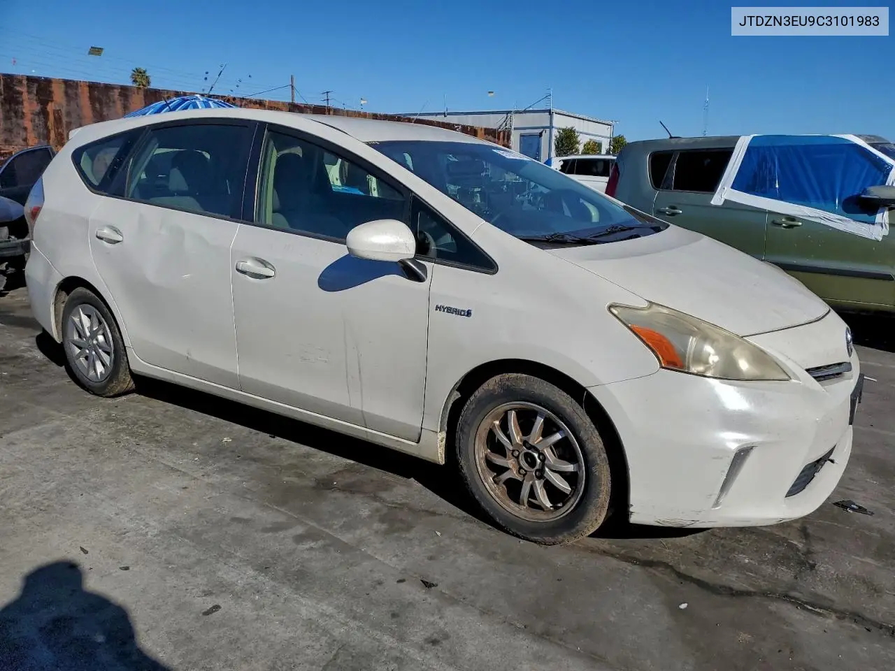 JTDZN3EU9C3101983 2012 Toyota Prius V
