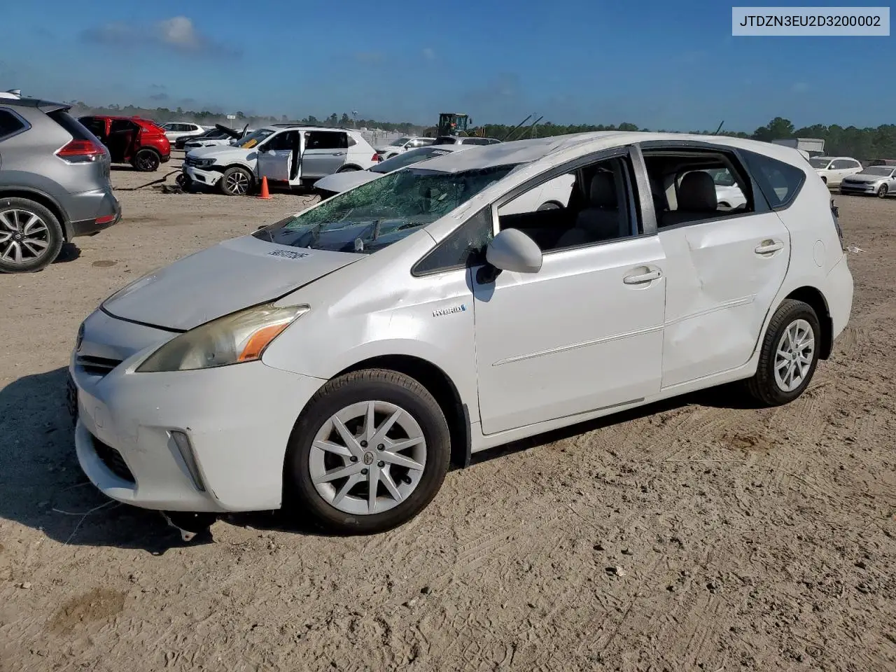 JTDZN3EU2D3200002 2013 Toyota Prius V