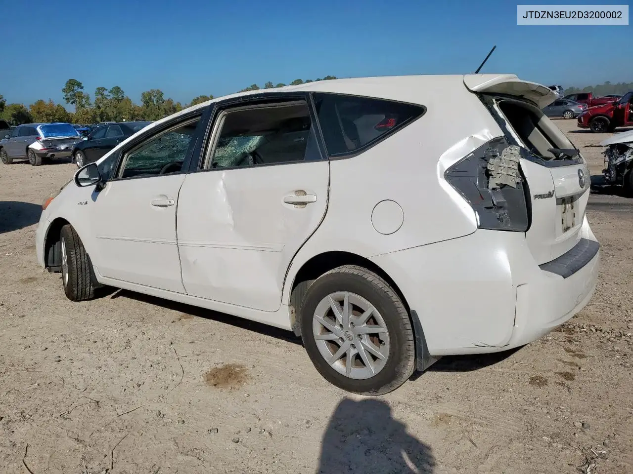 JTDZN3EU2D3200002 2013 Toyota Prius V