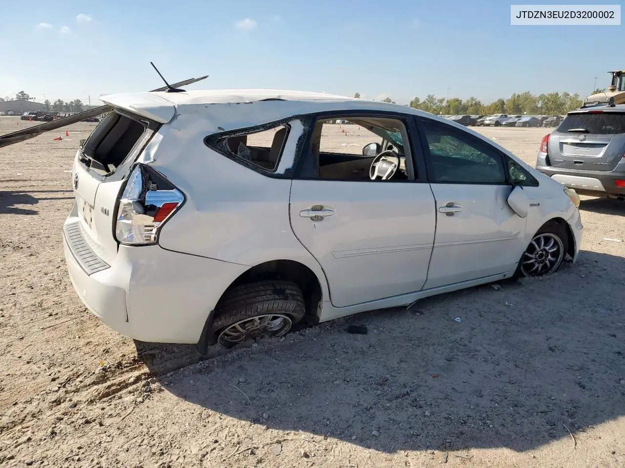 JTDZN3EU2D3200002 2013 Toyota Prius V