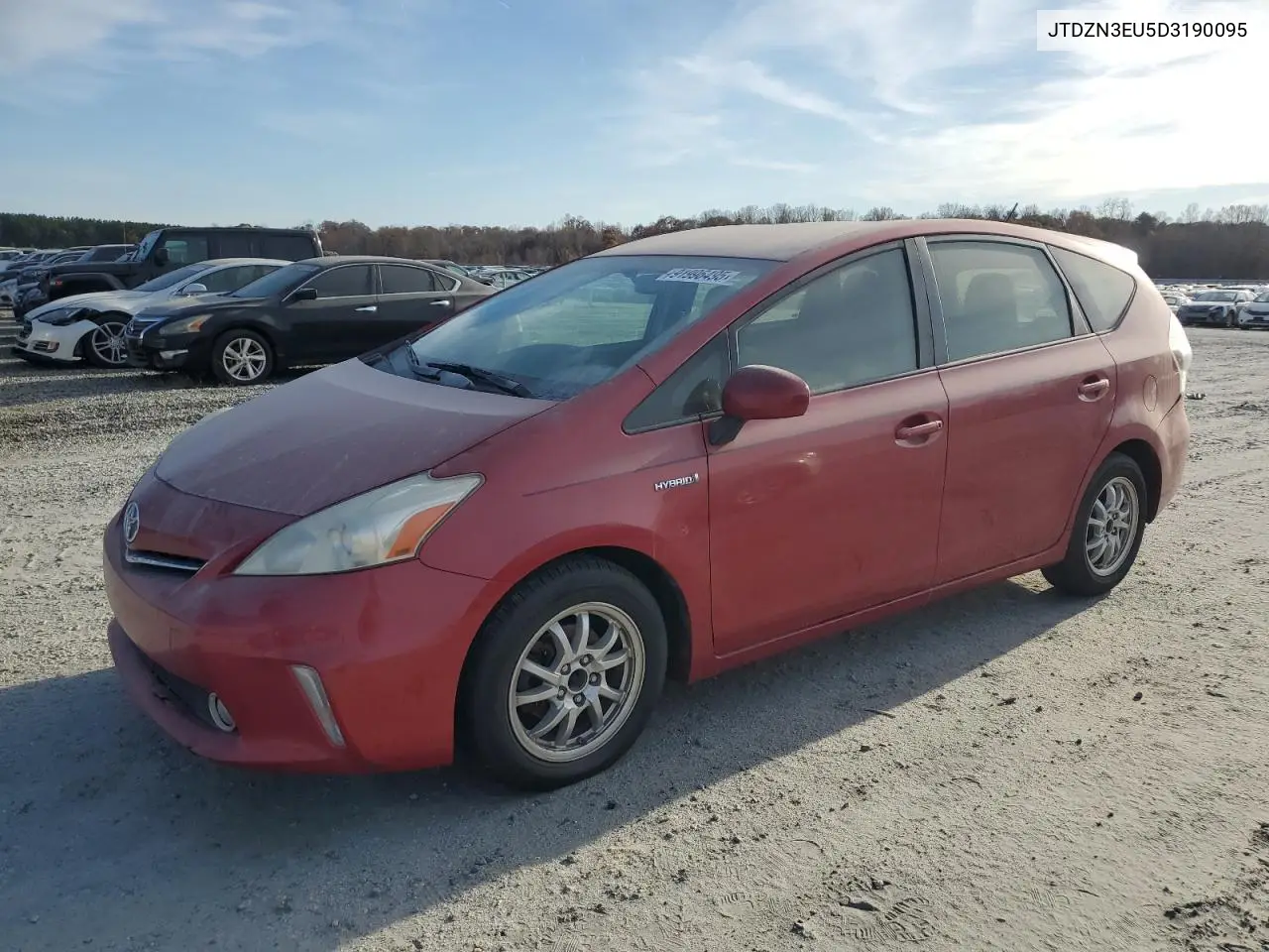 JTDZN3EU5D3190095 2013 Toyota Prius V