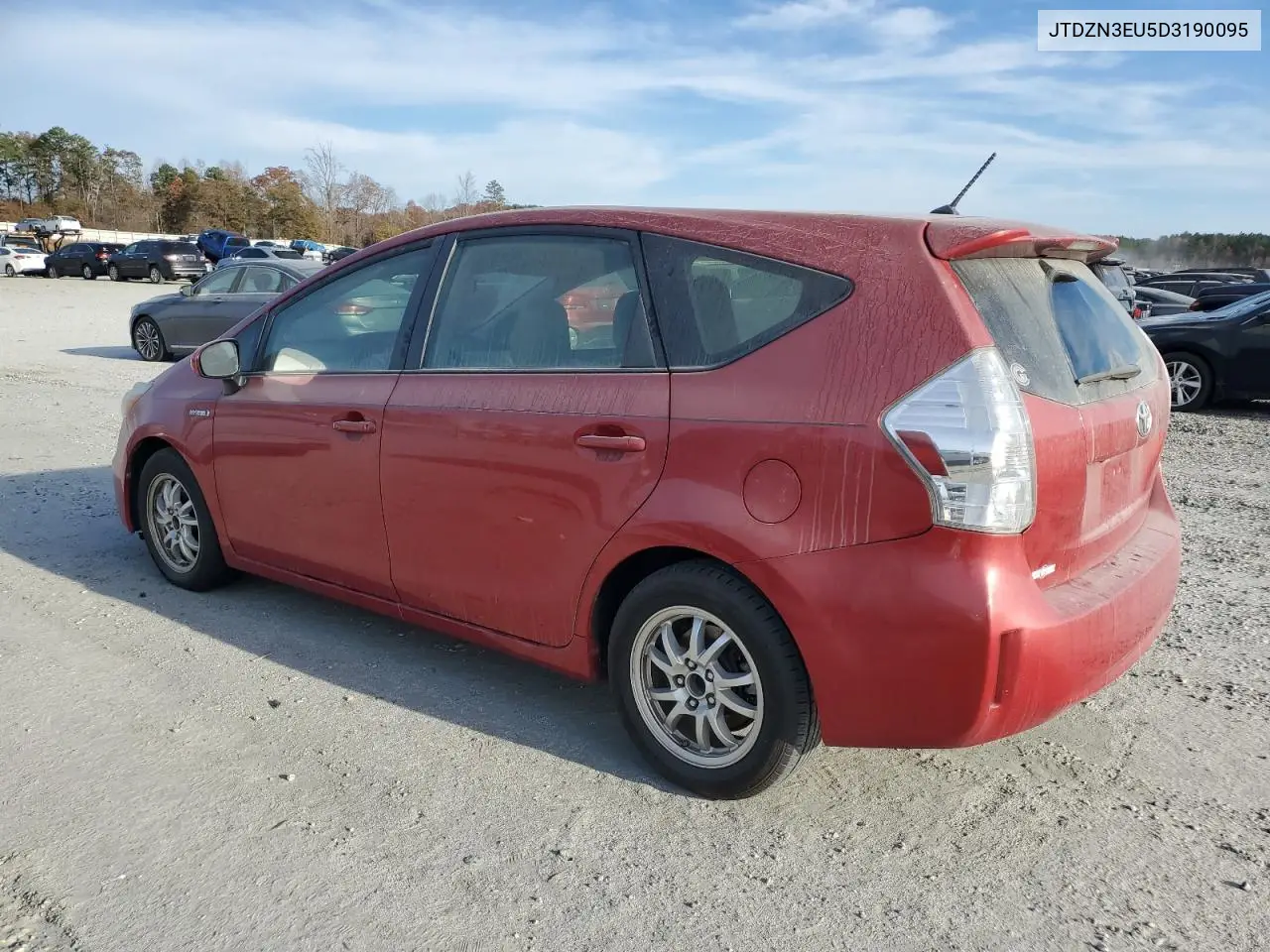 JTDZN3EU5D3190095 2013 Toyota Prius V