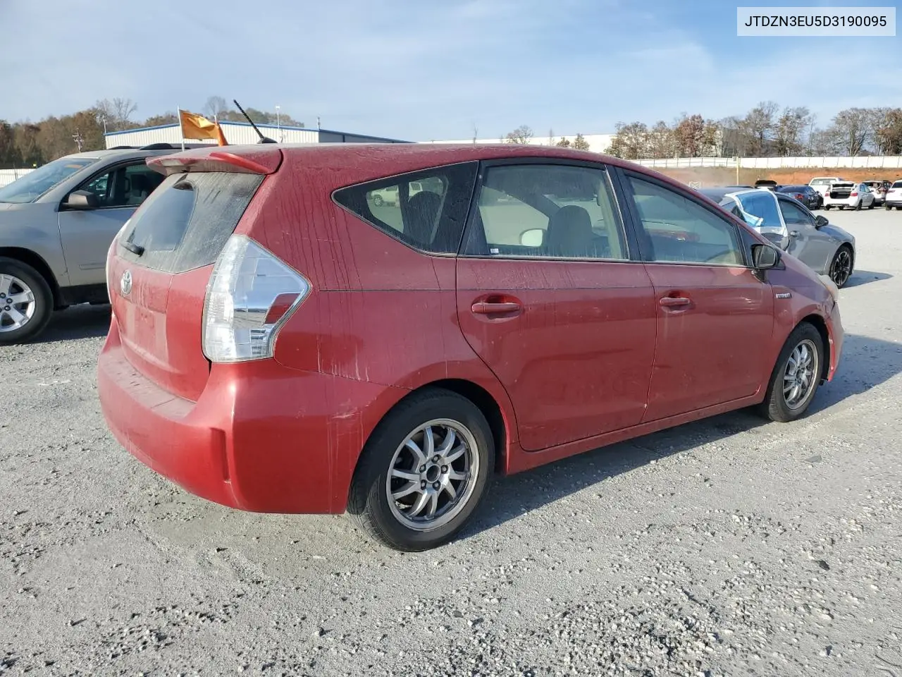 JTDZN3EU5D3190095 2013 Toyota Prius V