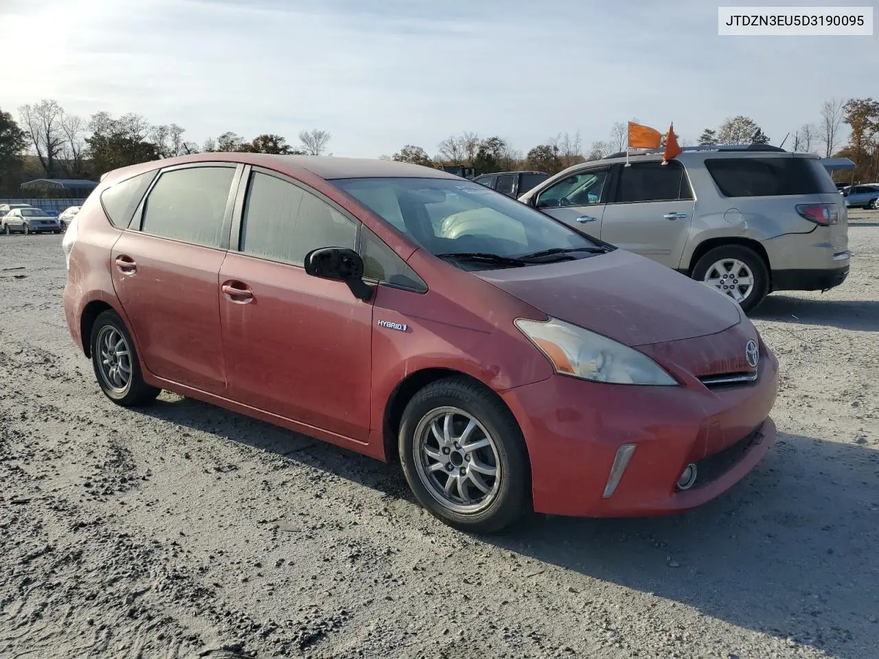 JTDZN3EU5D3190095 2013 Toyota Prius V