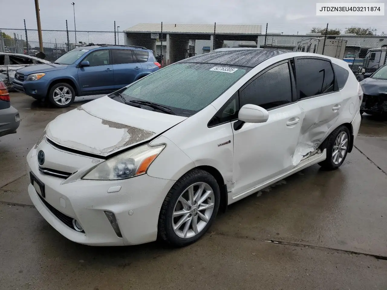 JTDZN3EU4D3211874 2013 Toyota Prius V