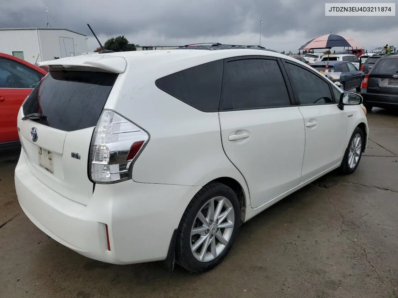 JTDZN3EU4D3211874 2013 Toyota Prius V