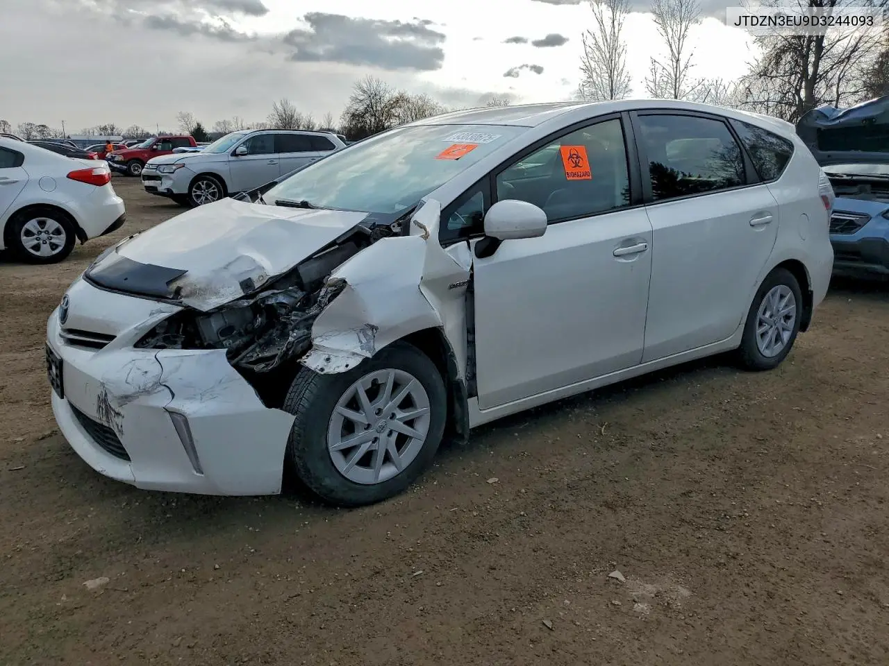 JTDZN3EU9D3244093 2013 Toyota Prius V