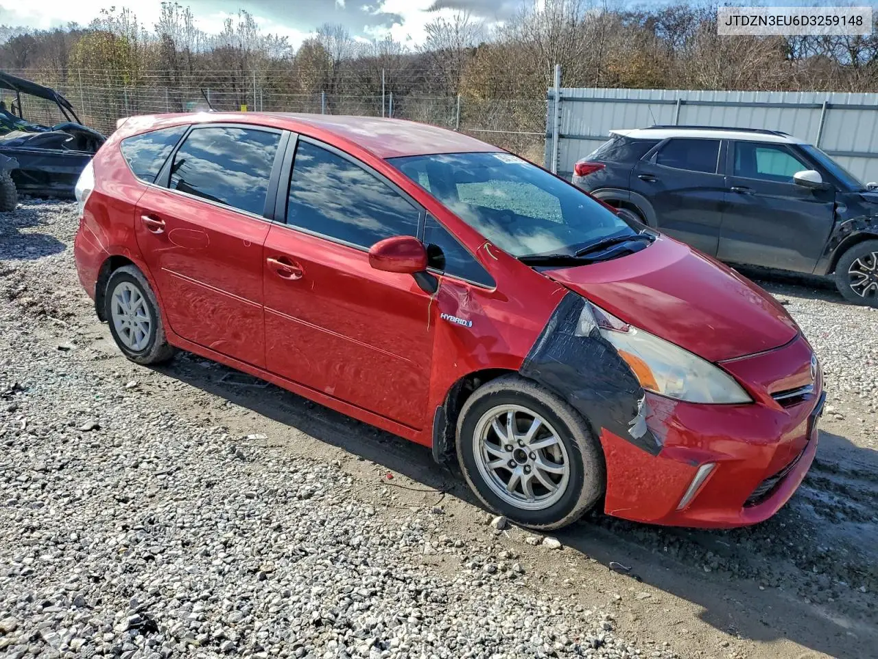 JTDZN3EU6D3259148 2013 Toyota Prius V