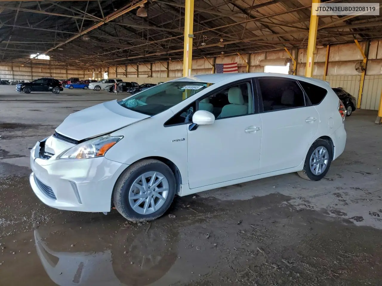 JTDZN3EU8D3208119 2013 Toyota Prius V