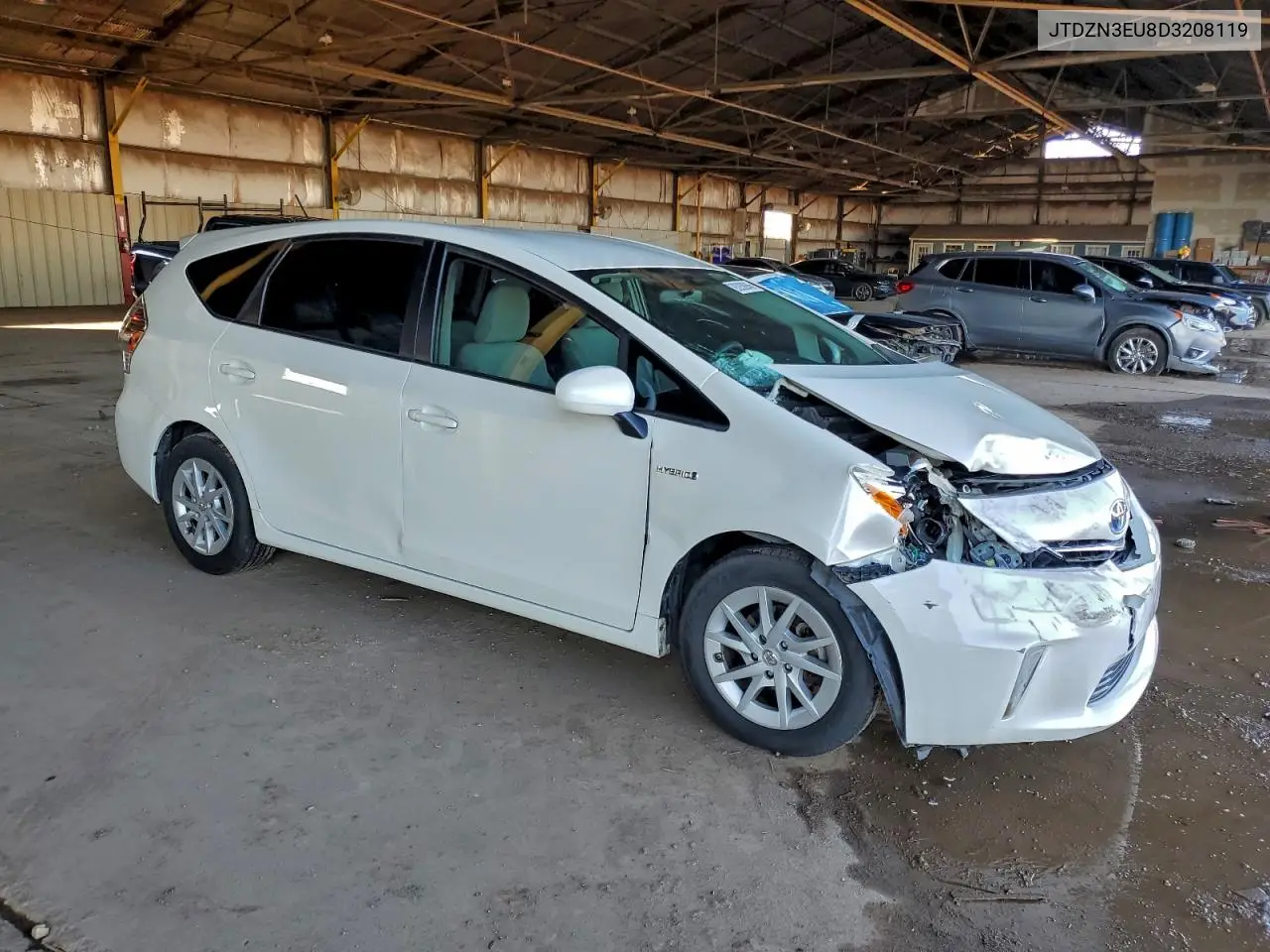 JTDZN3EU8D3208119 2013 Toyota Prius V
