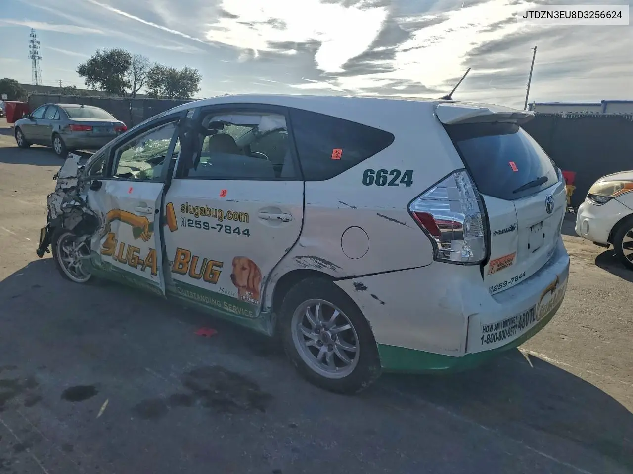 JTDZN3EU8D3256624 2013 Toyota Prius V