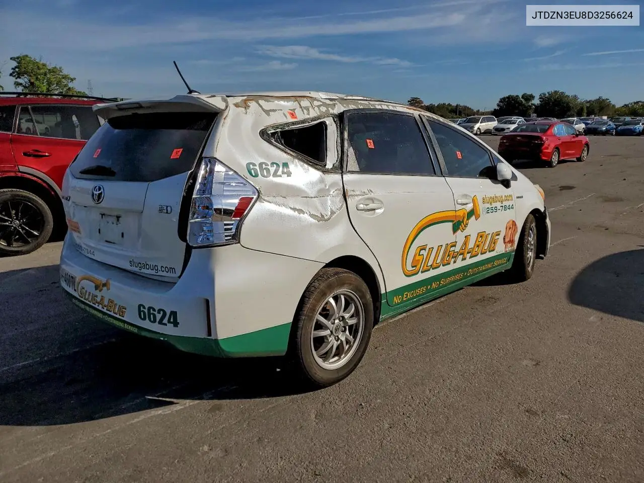 JTDZN3EU8D3256624 2013 Toyota Prius V