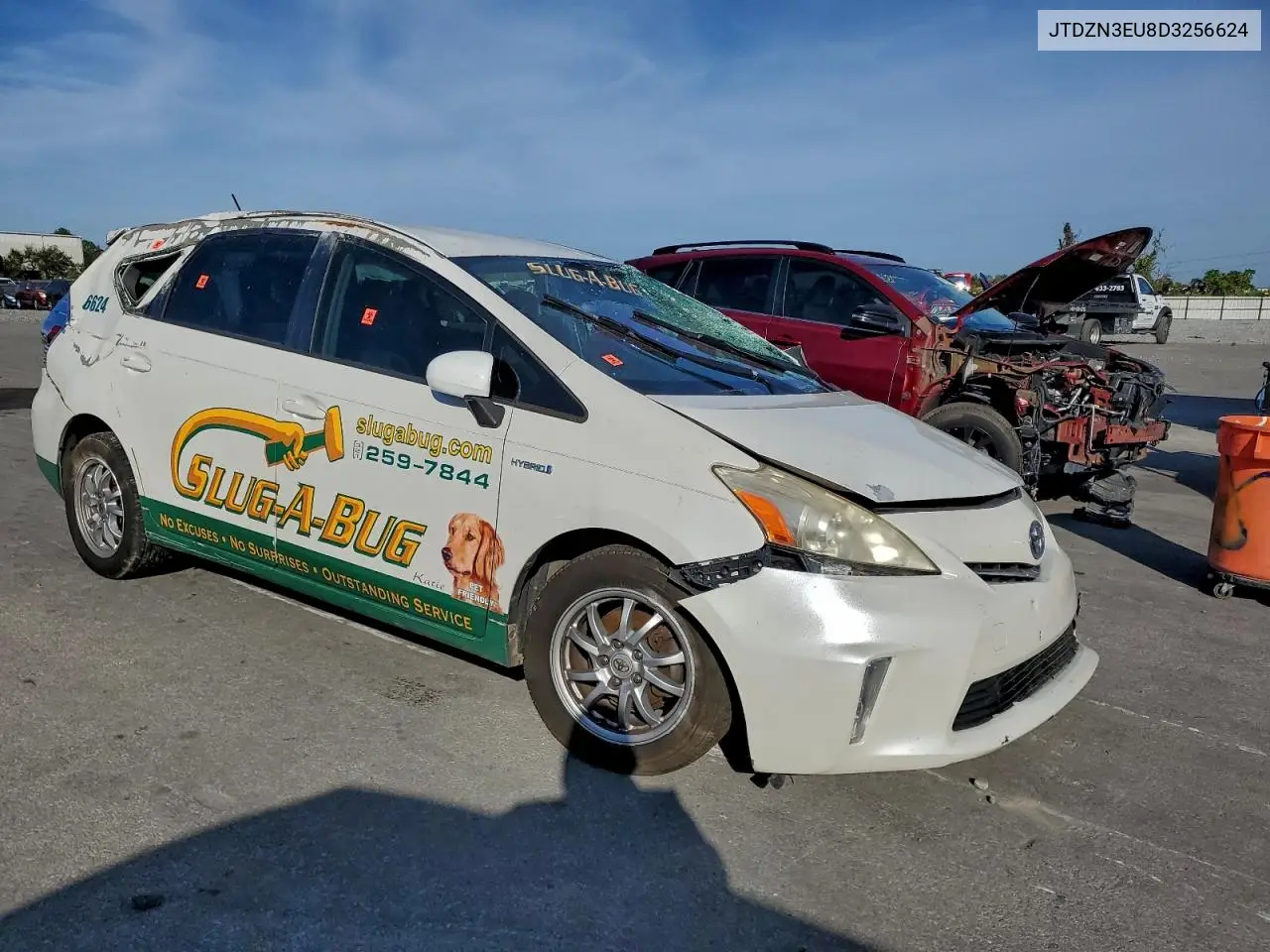 JTDZN3EU8D3256624 2013 Toyota Prius V
