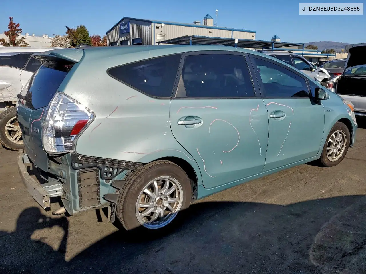 JTDZN3EU3D3243585 2013 Toyota Prius V