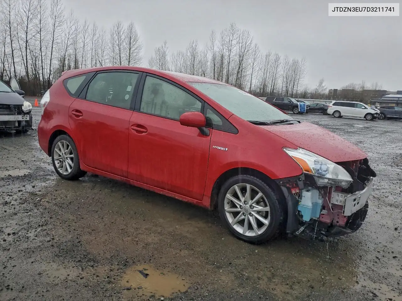 JTDZN3EU7D3211741 2013 Toyota Prius V