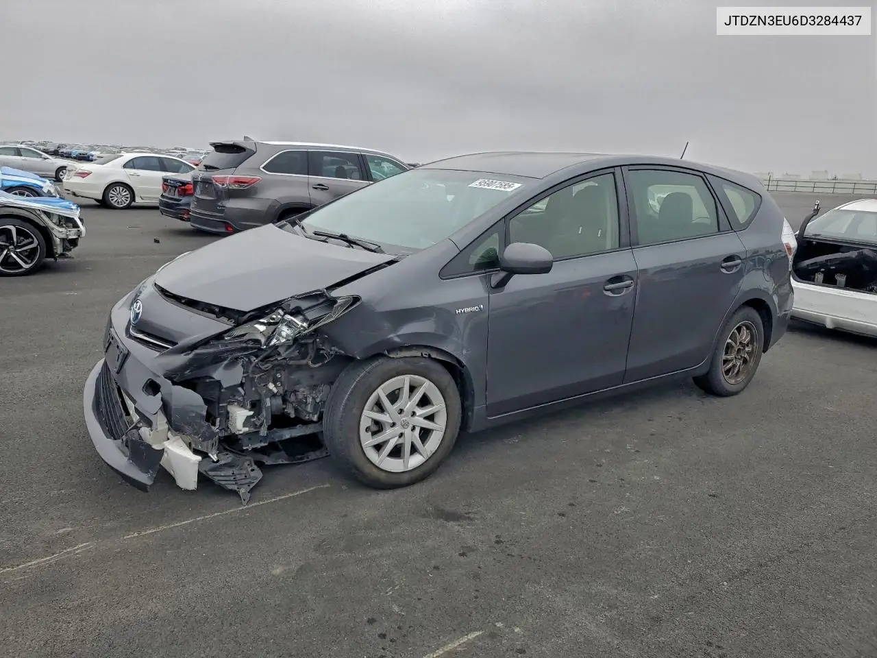 JTDZN3EU6D3284437 2013 Toyota Prius V
