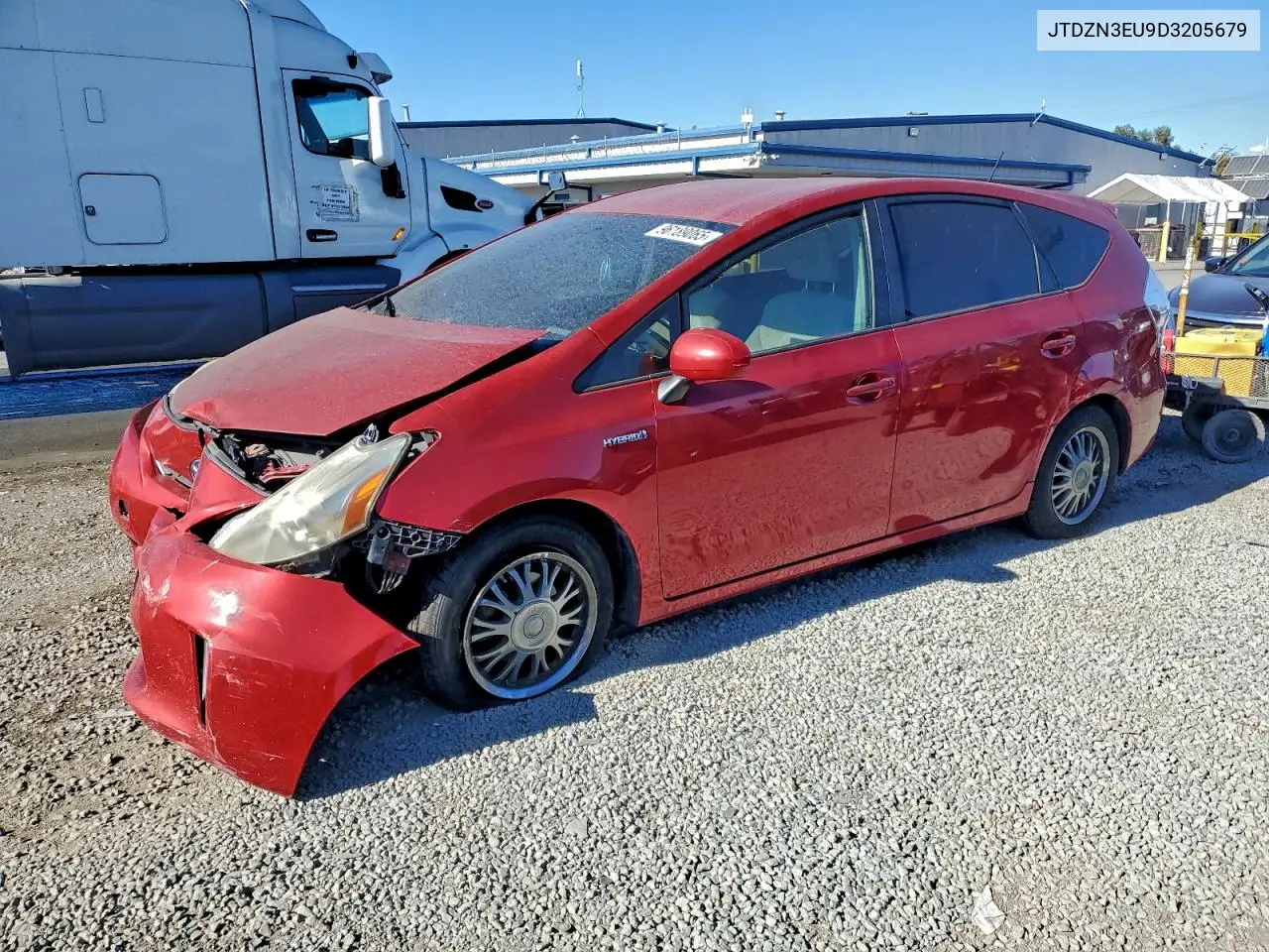 JTDZN3EU9D3205679 2013 Toyota Prius V